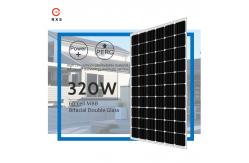 China Half Cut BIPV Solar Panels Monocrystalline Bifacial Mono Perc Solar Panels supplier