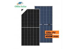 China Half Cell Monocrystalline Solar Panel PV Module Solar Energy Panel 440W 450W 455W supplier
