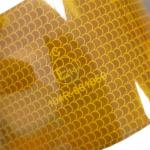 High Visibility Highly Viscous 2'' 3'' 4'' Yellow SASO2913 Truck Reflective Sticker for sale