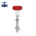 Diaphragm Type Control Valve Pneumatic Driven Cryogenic Regulating Valve for sale