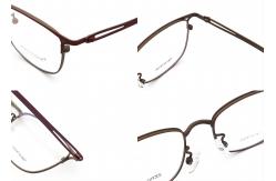 China Full Frame Beta Titanium Glasses Adjustable Temple ZTO 2113 supplier