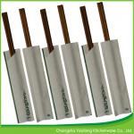 Bamboo 24cm Individually Wrapped Chopsticks Tensoge Carbonized Biodegradable for sale