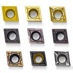 Precision Carbide CNC Insert For Stainless Steel Cast Iron Copper Aluminum Processing