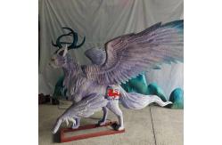 China Weather Resistance Amusement Park Animatronics  Chinese Ancient Animals Baize supplier