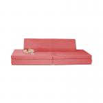 CertiPur-US Open Ended Couch Play Microsuede Polyester Modular Sofa Couch