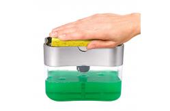 China Space Saving 385ml 2in1 Foaming Liquid Soap Dispenser supplier