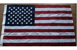 China 100% Polyester Sewn Flag Screen Printed Single Sided Or Double Sided supplier
