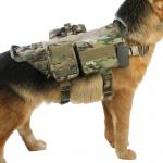 Military Training Outdoor Adjustable Dog Harness Breathable Eco-Friendly for sale
