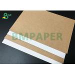 780mm 350gsm Clay Coated White Kraft Back Board For Bread Packing Box