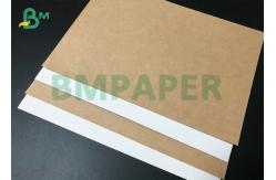China 780mm 350gsm Clay Coated White Kraft Back Board For Bread Packing Box supplier