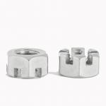 GB6178 Stainless Steel Hexagon Slotted And Castle Nut 18-8 Stainless Steel DIN935 Slotted Hex M16 Castle Nuts for sale