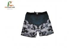 China Quick Dry Recycled Printed Board Shorts 4 Way Stretch Customized Polyester supplier