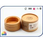 Customized Paper Packaging Tube Facial Cream Package With Plastic Insert Bottom