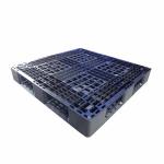 1100 X 1100 Plastic Pallets Black SGS Plastic Shipping Pallets for sale