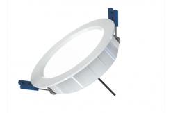 China Waterproof Recessed Slim Panel Led Downlight 9W COB LED Source Input 85 - 265V supplier