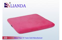 China 50D Density Memory Foam Cushion , Gel Square Seat Cushion Pad supplier