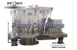 China Model PPSBD Scraper Discharge Automatic Basket Industrial Centrifuge Bottom Discharge supplier