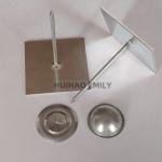 2.7mm Glavanized Steel Self Adhesive Insulation Stick Pins Fixing Rock Wool Layer
