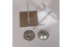 China 2.7mm Glavanized Steel Self Adhesive Insulation Stick Pins Fixing Rock Wool Layer supplier