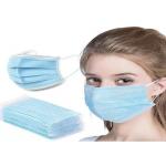 Antibacterial Non Woven Face Mask Body Protection Elastic Ear Loop Style for sale