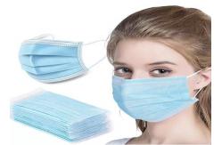 China Antibacterial Non Woven Face Mask Body Protection Elastic Ear Loop Style supplier