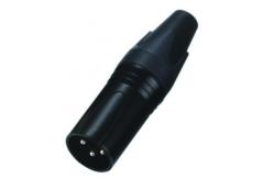 China Cadmium Plating XLR Female Cable Connector 3 Pole Female Connector supplier