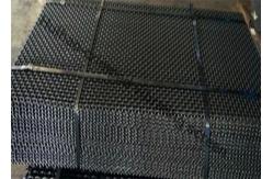 China Manganese Steel Rock Screen Mesh , Self Cleaning Screen Mesh For Mining Sieving supplier