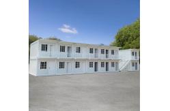 China Tiny Portable Flat Pack Container House Steel Frame 20ft Container House supplier