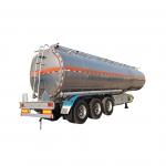 Factory 3 Axle 48CBM Oil Petrol Gasoline Diesel Transport Heavy Duty Tanker  Dual Drive Semi Truck Trailer Semi Trailer Tank for sale