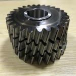 CNC Machining Copper Stainless Steel Carbon Steel SUS304 Twisted Metal Gear Solid with Solid Twisted Design for sale