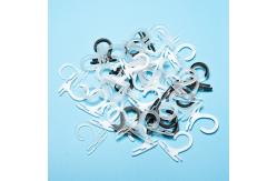 China 24mm Packaging Plastic Hook , Z Shape Plastic Hook Hanger supplier