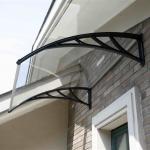 CE SGS Polycarbonate Window Awning Arms Canopy Bracket For Superior Shade Solutions for sale