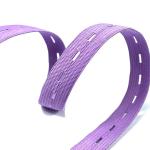 Adjustable Buttonhole Elastic Webbing 20mm Elastic Strap With Button Holes for sale