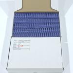 Green Twin Ring Nylon Twin Loop Wire Binding 3:1 Electroplated