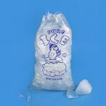 Biodegradable Transparent ICE Drawstring Printed Plastic Bag for sale