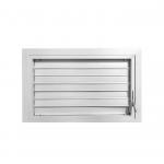 UPVC Adjustable Louver Window Shutter Aluminium OEM