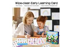China Spot Difference Learning Wipe Clean Flash Cards Pen Controlled supplier