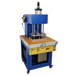 Shirt Leather Silicone Embossing Machine For Trademark Making 8KW for sale