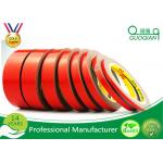 Red Color Double Sided Window Foam Tape , PE Acrylic Foam Tape 20MM X 50M for sale