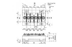 China EVL31-055 BIPOLAR TRANSISTOR MODULES Rating and Specifications  FUJITSU IGBT Power Module supplier
