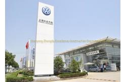 China Wide Span Bolte Steel Frame Structure Pre Construction Building For Warehouse supplier