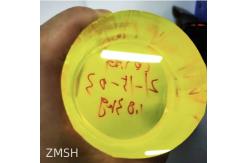 China Ce+ Doped YAG Laser Crystal Ce YAG Substrate Ingot With Cerium Doping supplier