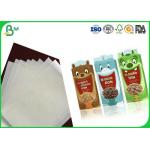 Eco - Friendly Kraft White Food Grade Paper Roll For Drinking Paper Straws