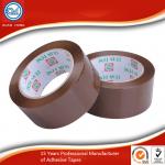 Yellowish Water Based Acrylic Adhesive BOPP Packaging Tape for Office / Workshop for sale