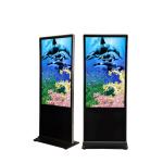 Wifi 4g Vertical LCD Advertising Display 4k Ultra Hd Touch Screen Digital Signage for sale