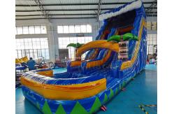 China 0.55mm PVC Inflatable Pool Water Slide Playground Jump Bouncer supplier