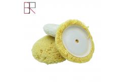 China Round 2-3 Coats Single Sided Wool Polishing Pad 60μm supplier