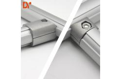 China 28mm Round / Square Lean Tube Aluminium Alloy Lean Pipe Joint Automated Assembly System supplier