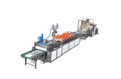 China Automatic Kraft Bubble Bag Poly Mailer Envelope Making Machine Two Side Seal supplier