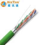 Customized Cat6A Network Cable 305m 1000 ftp Shielded 23awg BC Cat 6e Cable for Indoor Networking for sale